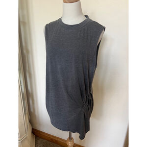 Women's AllSaints Tank Top Size L Gray Sleeveless